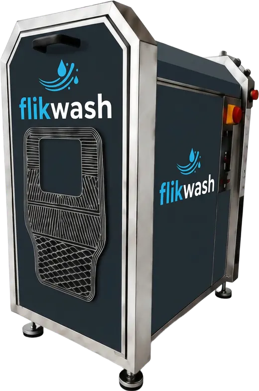 Flikwash Classic automated car mat washing machine